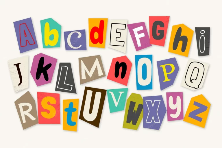 Letter sounds and names