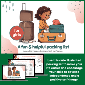 A fun packing list for girls