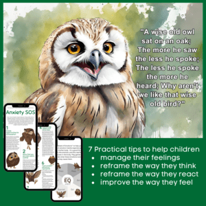 Teach your child to manage anxiety