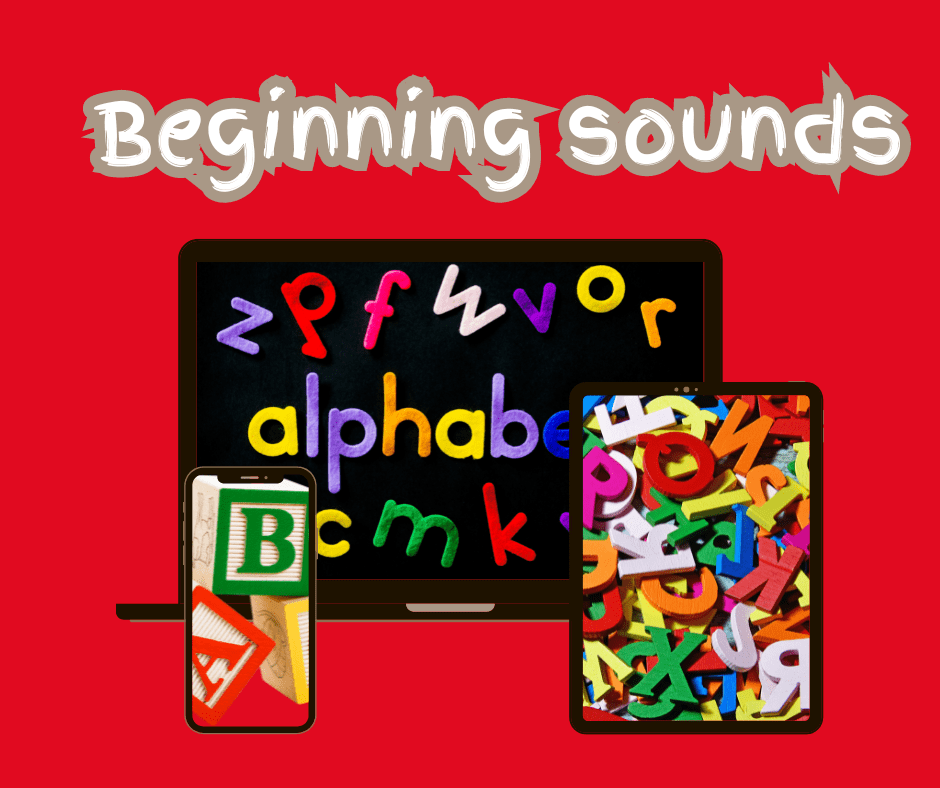 Beginning sound activities for kids
