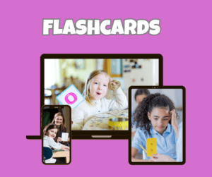 Alphabet flashcard set