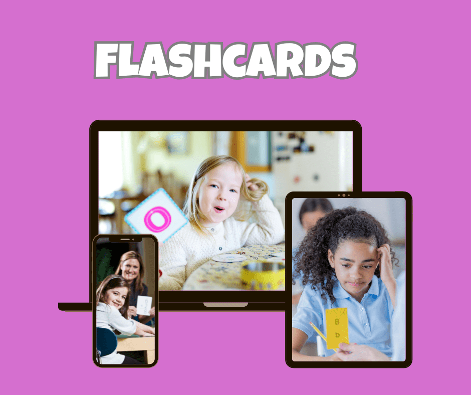 Alphabet flashcard set