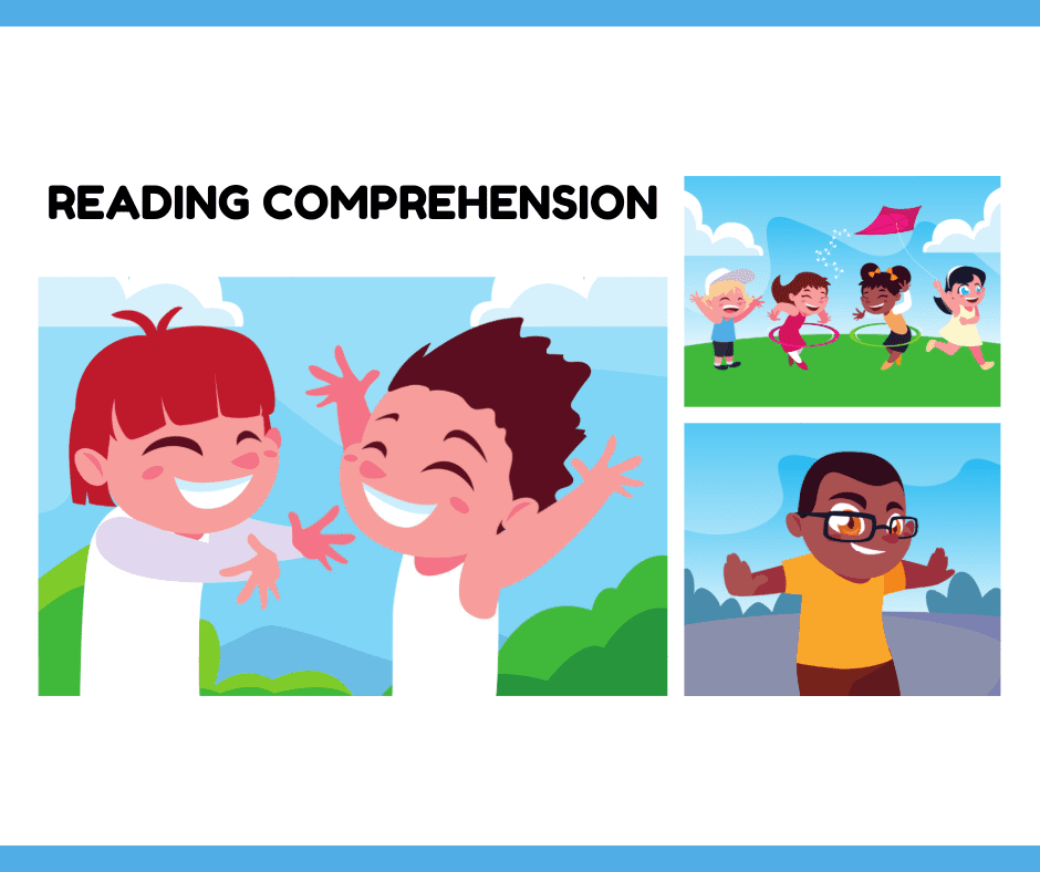 One-paged stories for reading comprehension