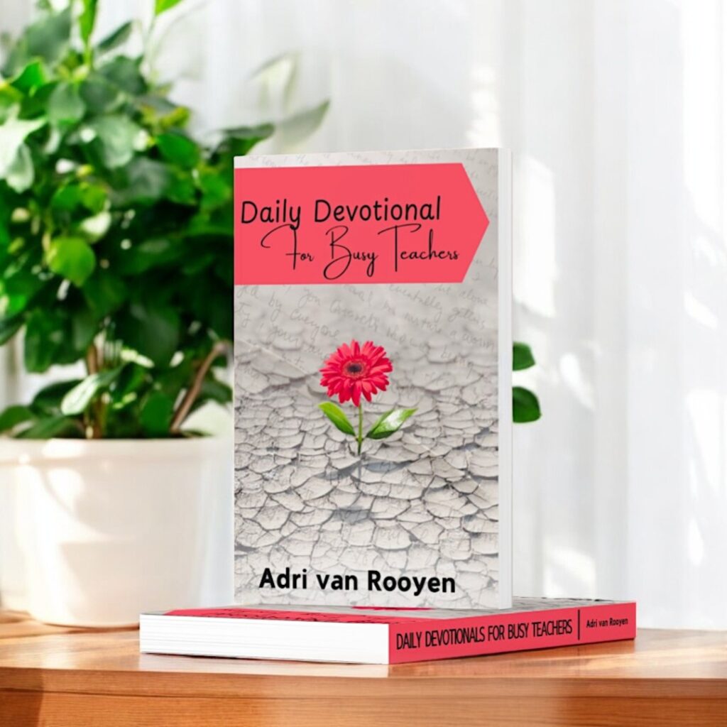 Daily devotional for busy teachers - clearance sale!