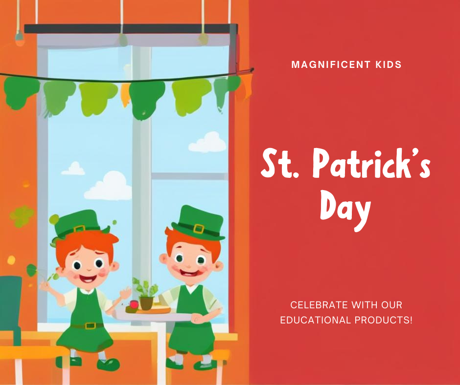 St. Patrick’s Day FREE Activity Workbook for Kids!