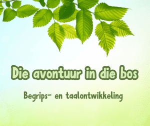 Die avontuur in die bos - Begrips- en taalontwikkeling